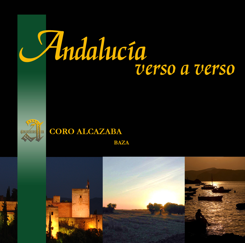 Portada de Andalucía verso a verso, Coro Alcazaba de Baza